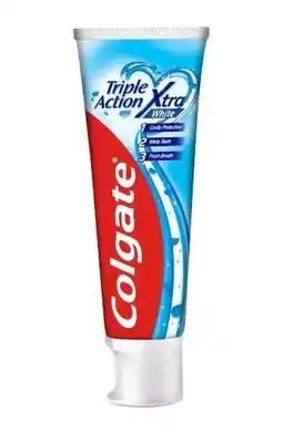 De Online Drogist Colgate triple action white tandpasta - voor wittere tanden 75ml aanbieding