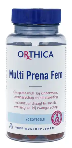 De Online Drogist Orthica multi prena fem softgels 60sg aanbieding