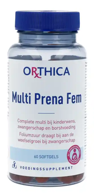 De Online Drogist Orthica multi prena fem softgels 60sg aanbieding