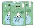 De Online Drogist Muumi baby ecologische luierbroekjes 7 extra xl voordeelverpakking 3x34st aanbieding