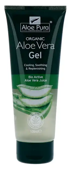 De Online Drogist Aloe pura aloe vera gel 100ml aanbieding