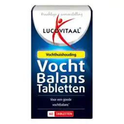 De Online Drogist Lucovitaal vochtbalans tabletten 60tb aanbieding