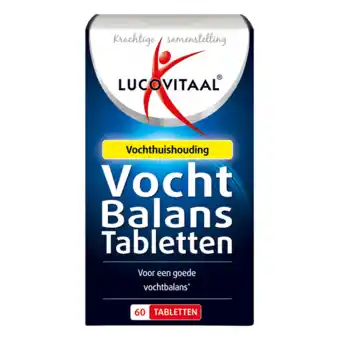 De Online Drogist Lucovitaal vochtbalans tabletten 60tb aanbieding