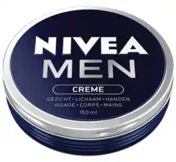 De Online Drogist Nivea men crème 150ml aanbieding