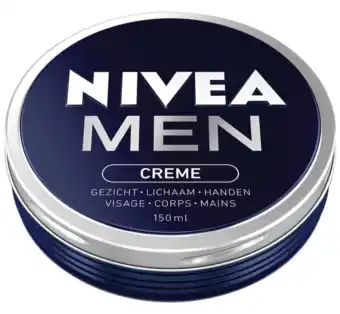 De Online Drogist Nivea men crème 150ml aanbieding