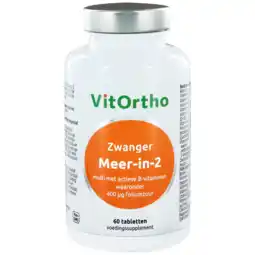 De Online Drogist Vitortho meer in 2 zwanger tabletten 60tb aanbieding