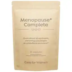 De Online Drogist Care for women menopauze f capsules 30vcp aanbieding