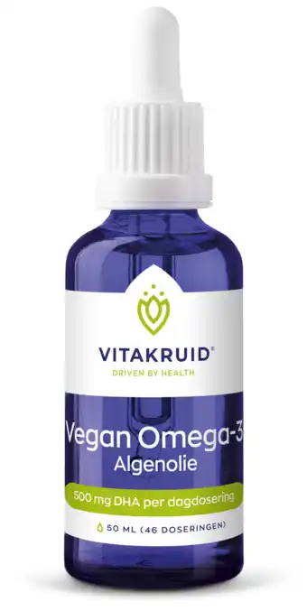 De Online Drogist Vitakruid omega-3 algenolie 50ml aanbieding