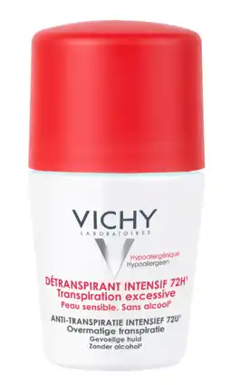 De Online Drogist Vichy deodorant overmatige transpiratie roller 72h 50ml aanbieding