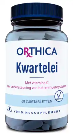 De Online Drogist Orthica kwartelei kauwtabletten 60ktb aanbieding