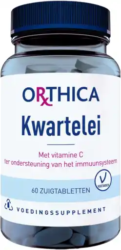 De Online Drogist Orthica kwartelei kauwtabletten 60ktb aanbieding
