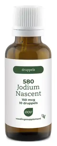 De Online Drogist Aov 580 jodium nascent 150 mcg druppels 15ml aanbieding