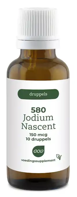 De Online Drogist Aov 580 jodium nascent 150 mcg druppels 15ml aanbieding