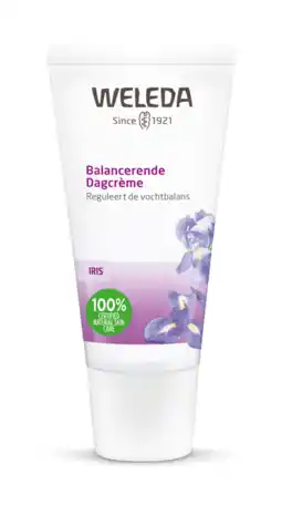 De Online Drogist Weleda iris balancerende dagcrème 30ml aanbieding