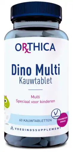 De Online Drogist Orthica dino multivitaminen kauwtabletten 60ktb aanbieding