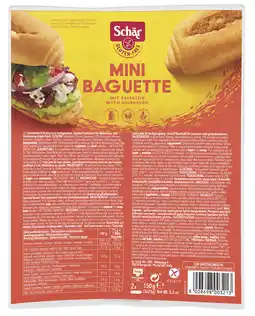 De Online Drogist Schar mini baguette glutenvrij 150gr aanbieding