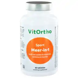 De Online Drogist Vitortho meer in 1 sport tabletten 60tb aanbieding