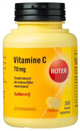 De Online Drogist Roter vitamine c suikervrij tabletten 300tb aanbieding