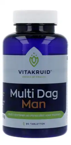 De Online Drogist Vitakruid multi dag man tabletten 90tb aanbieding