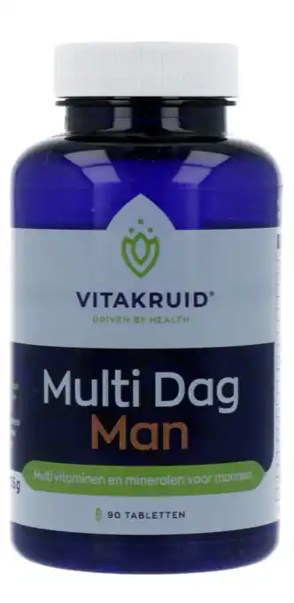 De Online Drogist Vitakruid multi dag man tabletten 90tb aanbieding