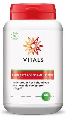 De Online Drogist Vitals cholesterolformule pro tabletten 60tb aanbieding