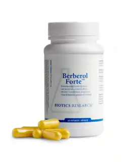 De Online Drogist Biotics berberol forte capsules 60tb aanbieding