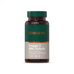 De Online Drogist Bonusan omega-3 msc krillolie softgels 120sg aanbieding