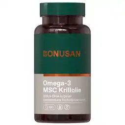 De Online Drogist Bonusan omega-3 msc krillolie softgels 120sg aanbieding