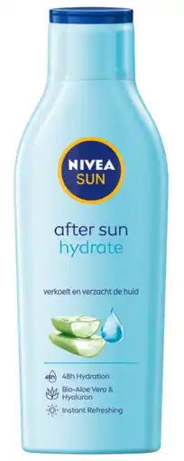 De Online Drogist Nivea after sun hydrate 200ml aanbieding