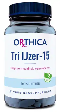 De Online Drogist Orthica tri ijzer-15 tabletten 90tb aanbieding