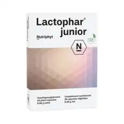 De Online Drogist Nutriphyt lactophar junior capsules 20cp aanbieding