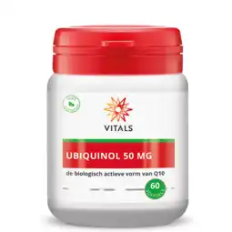 De Online Drogist Vitals ubiquinol 50mg softgels 60sg aanbieding