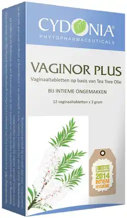 De Online Drogist Cydonia phytopharmaceuticals vaginor plus vaginaal zetpillen 12tb aanbieding