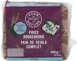 De Online Drogist Your organic nature fries roggebrood 500gr aanbieding