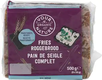 De Online Drogist Your organic nature fries roggebrood 500gr aanbieding