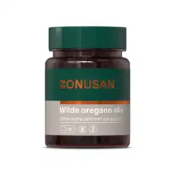 De Online Drogist Bonusan wilde oregano olie capsules 60cp aanbieding