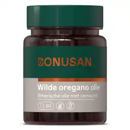 De Online Drogist Bonusan wilde oregano olie capsules 60cp aanbieding