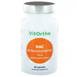 De Online Drogist Vitortho nac 500mg capsules 60cp aanbieding