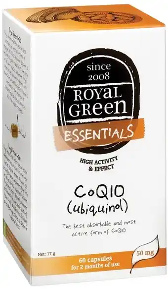De Online Drogist Royal green coq10 capsules 60cp aanbieding