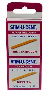 De Online Drogist Stimudent stim-u-dent tanden stokers dun/extra dun 160st aanbieding