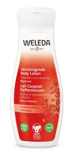 De Online Drogist Weleda granaatappel verstevigende body lotion 200ml aanbieding