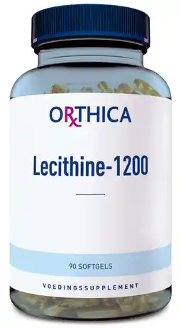 De Online Drogist Orthica lecithine-1200 softgels 90sg aanbieding