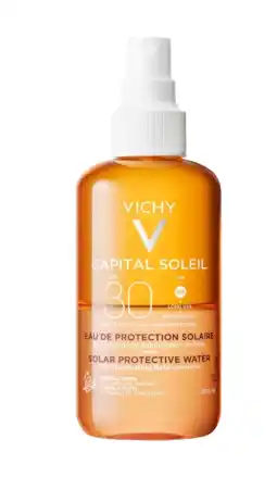 De Online Drogist Vichy capital soleil zonbeschermend water spf30 bruine teint 200ml aanbieding