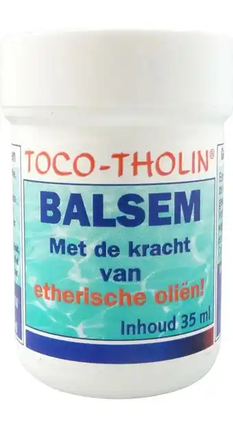 De Online Drogist Toco tholin balsem pot 35ml aanbieding