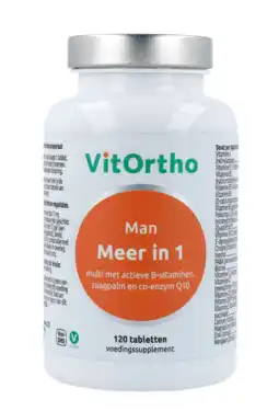 De Online Drogist Vitortho meer in 1 man tabletten 120tb aanbieding