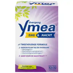 De Online Drogist Ymea overgang dag & nacht capsules 64cp aanbieding