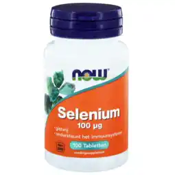 De Online Drogist Now selenium 100 μg tabletten 100st aanbieding