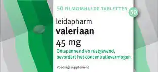 De Online Drogist Leidapharm valeriaan 45mg tabletten 50tb aanbieding