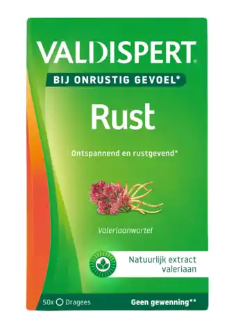 De Online Drogist Valdispert rust tabletten 50st aanbieding