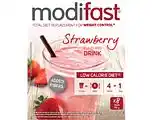 De Online Drogist Modifast intensive weight loss milkshake strawberry 440gr aanbieding